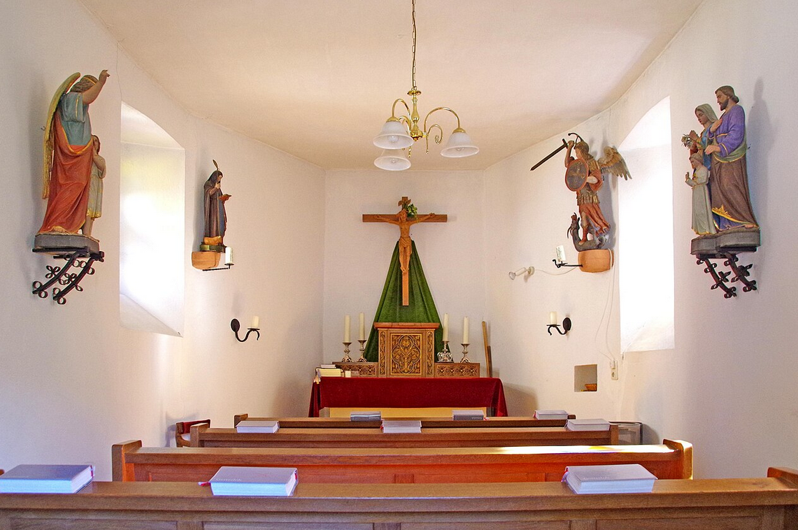 Ansicht zum Altar