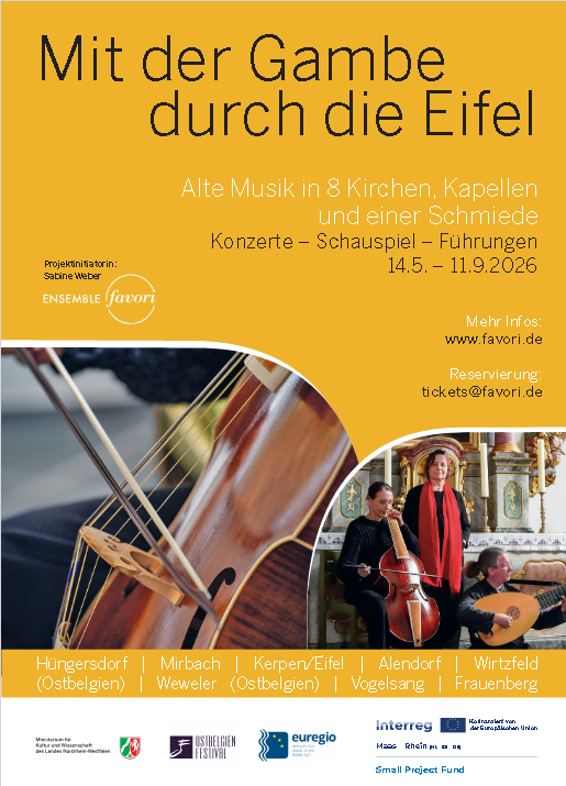 Mit der Gambe durch die Eifel